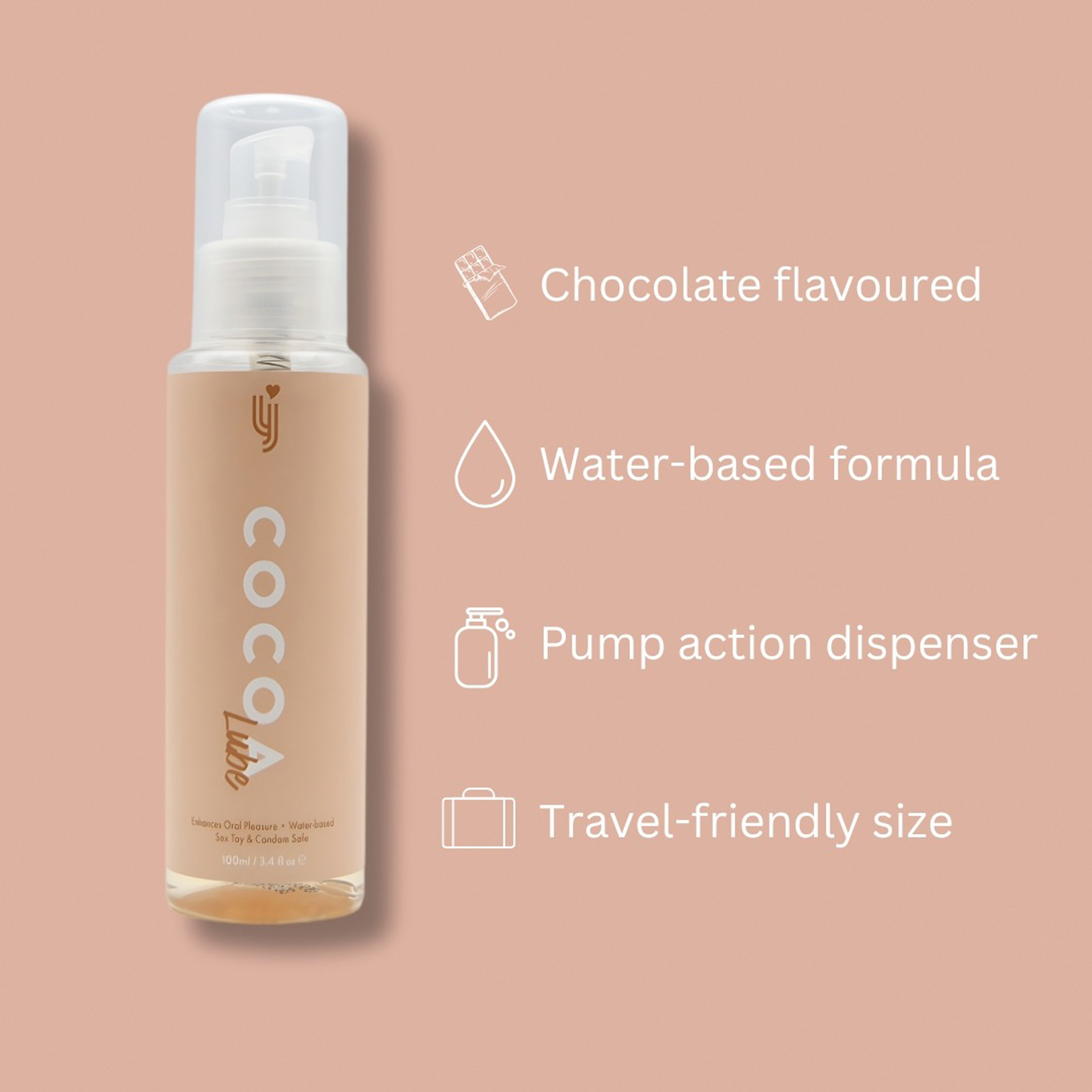 Loving Joy Lubricante Íntimo Sabor Chocolate 100ml