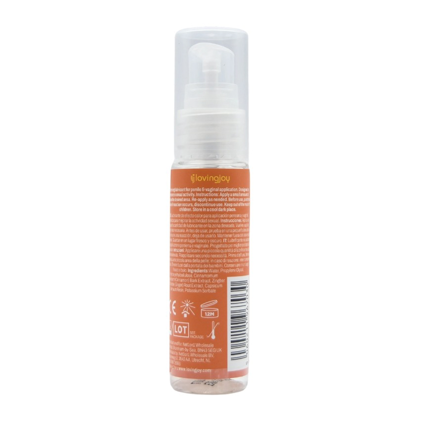 Loving Joy Lubricante Íntimo Efecto Calor 30ml