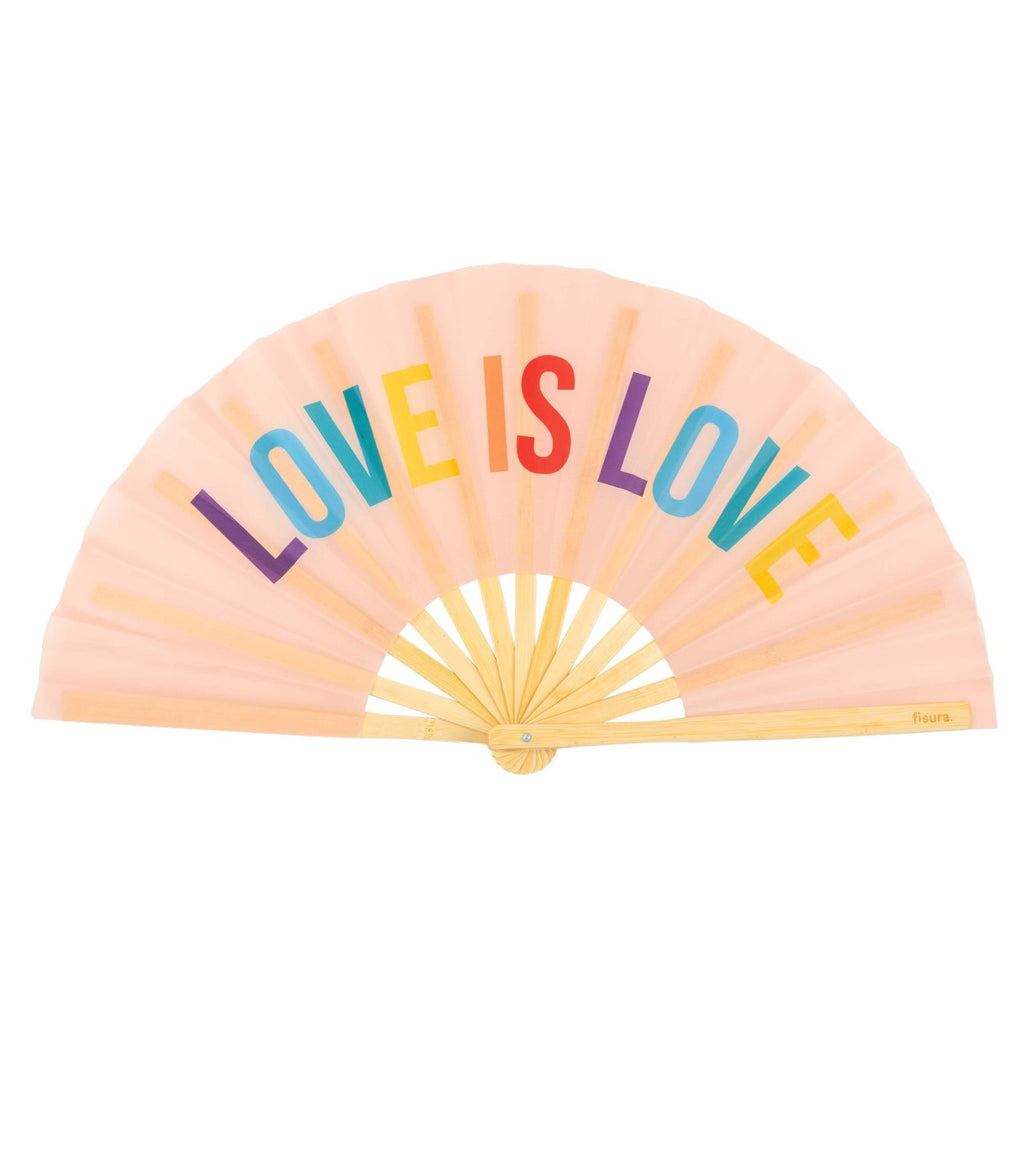 Abanico Tamaño XL Love is Love