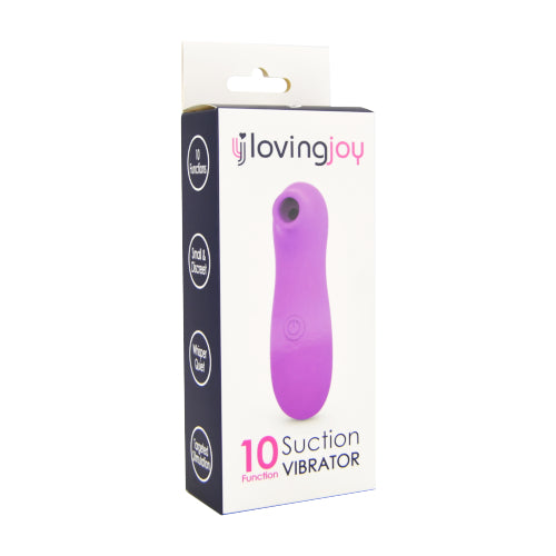Loving vibrador 10 funciones succionador