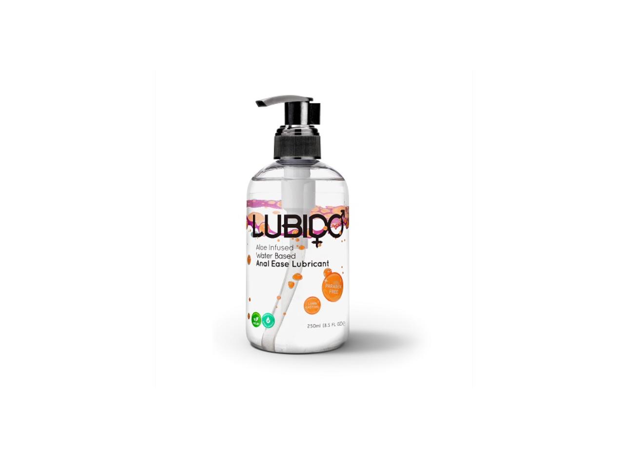 Lubricante Anal Lubido 250ml con Aloe Vera – Base Agua, Sin Parabenos
