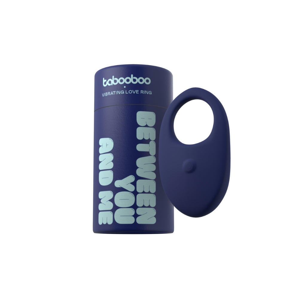 Anillo Vibrador Tabooboo Between You and Me – Recargable USB, Silicona Suave