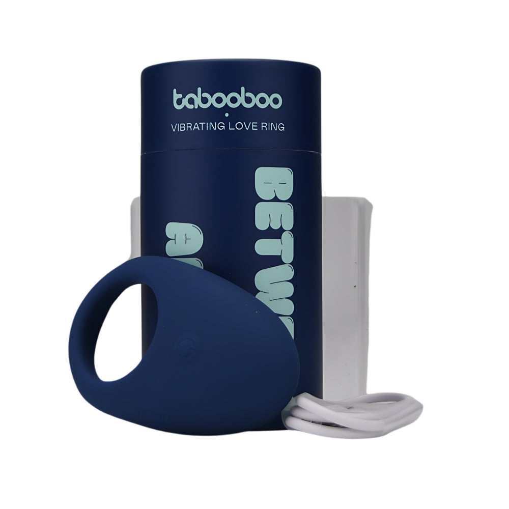 Anillo Vibrador Tabooboo Between You and Me – Recargable USB, Silicona Suave